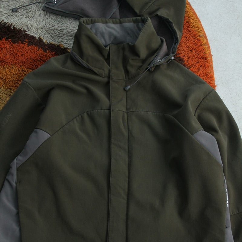 ジャケット・アウター 90s salomon soft shell jacket 90s~ SALOMON detachable hood design soft shell