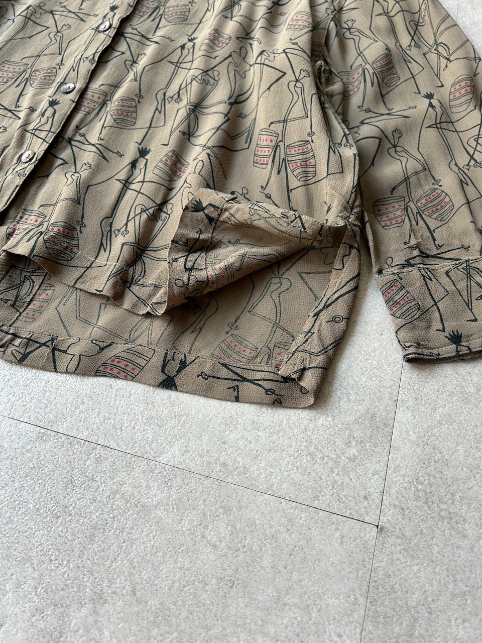 トップス 1990s CHICO'S DESIGN sweat l/s shirt 90's CHICO'S DESIGN L/S SHIRT | LOMAN VINTAGE CLOTHING