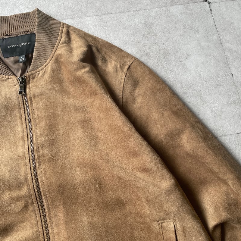 BANANA REPUBLIC fake suede blouson | sui & shara