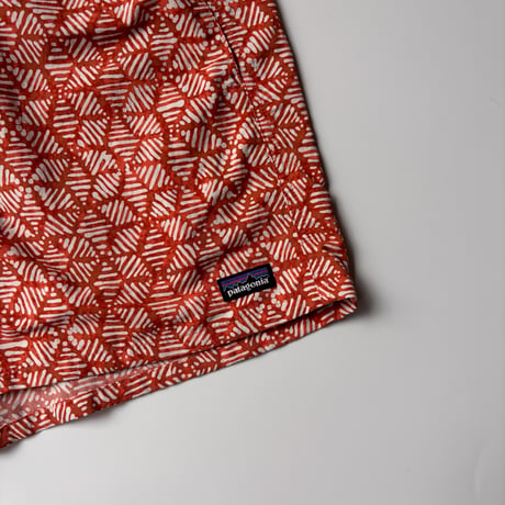 Patagonia all-over pattern swim shorts