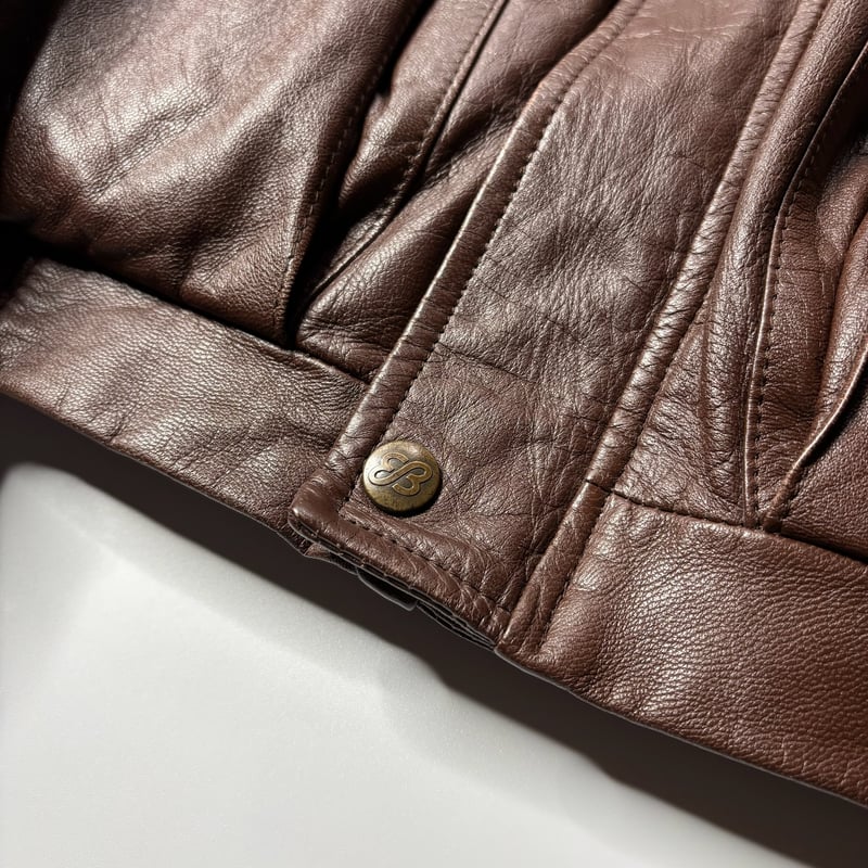 80's~ Eddie Bauer leather down jacket | sui & s