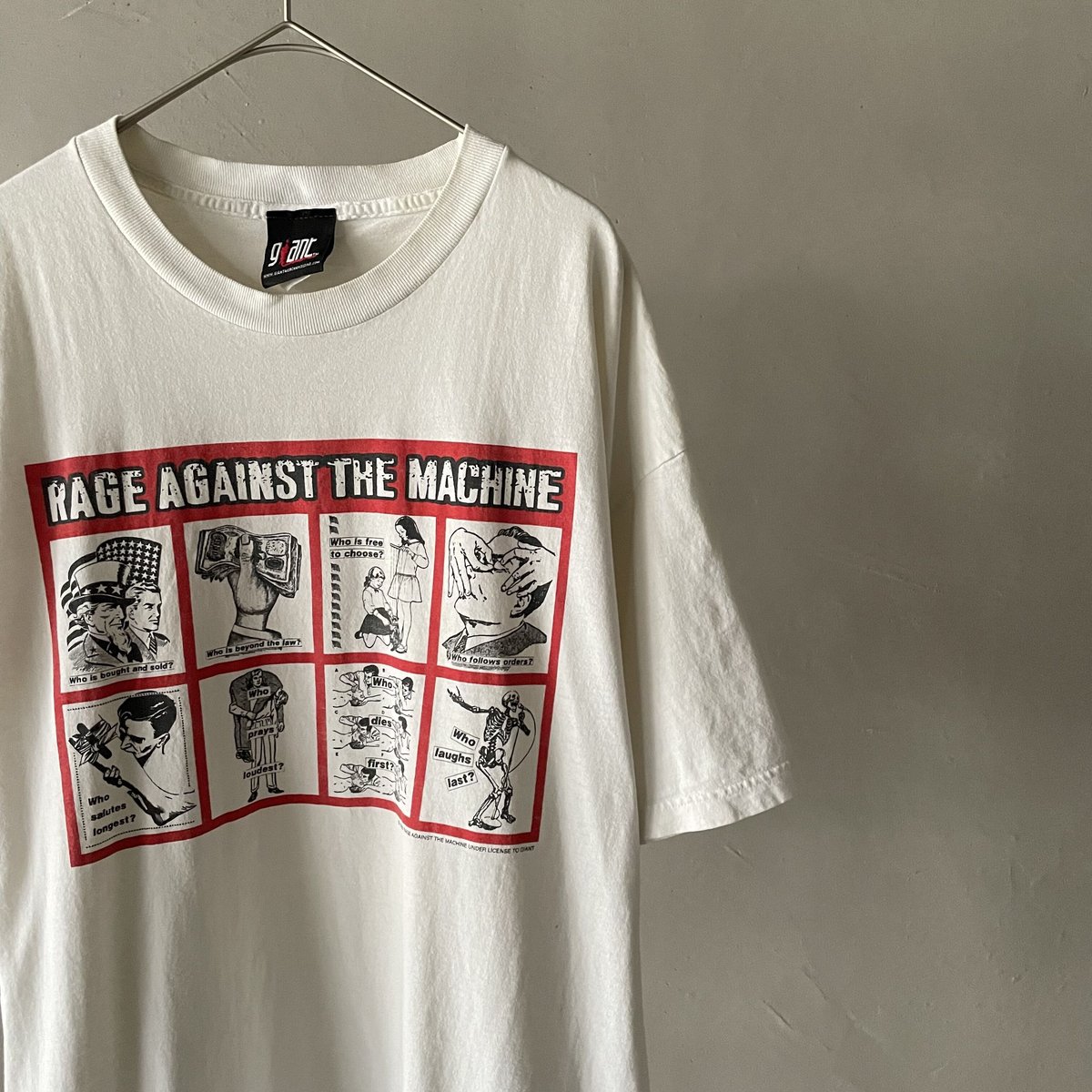 ☆激レア☆　RAGE AGAINST THE MACHINE Tシャツ RAGE AGAINST THE MACHINE レイジ・アゲインスト・ザ・マシーン
