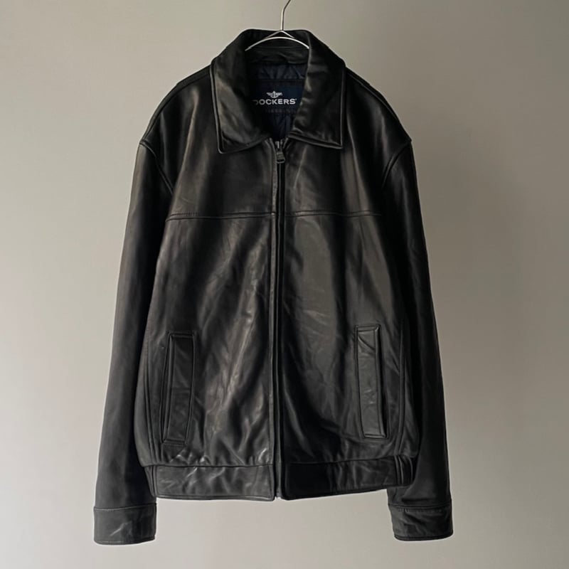 DOCKERS ヴィンテージレザージャケット d148-18-0025_12.jpg