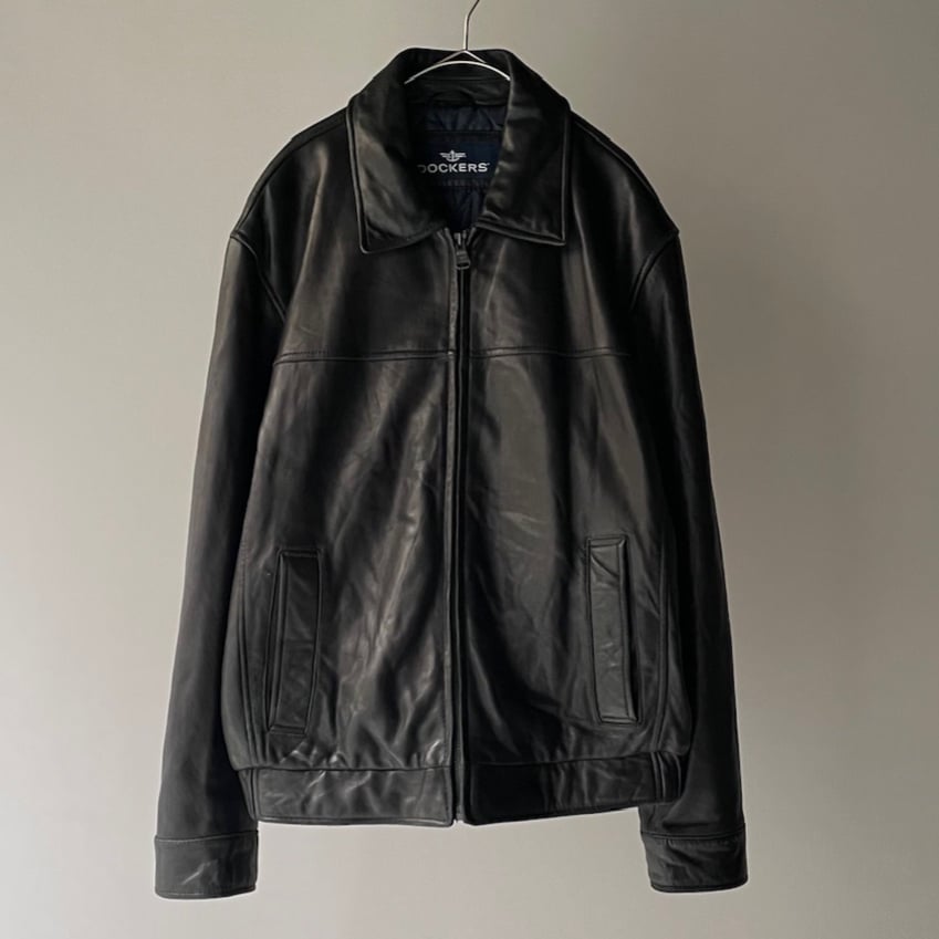 Dockers leather jacket | sui & shara
