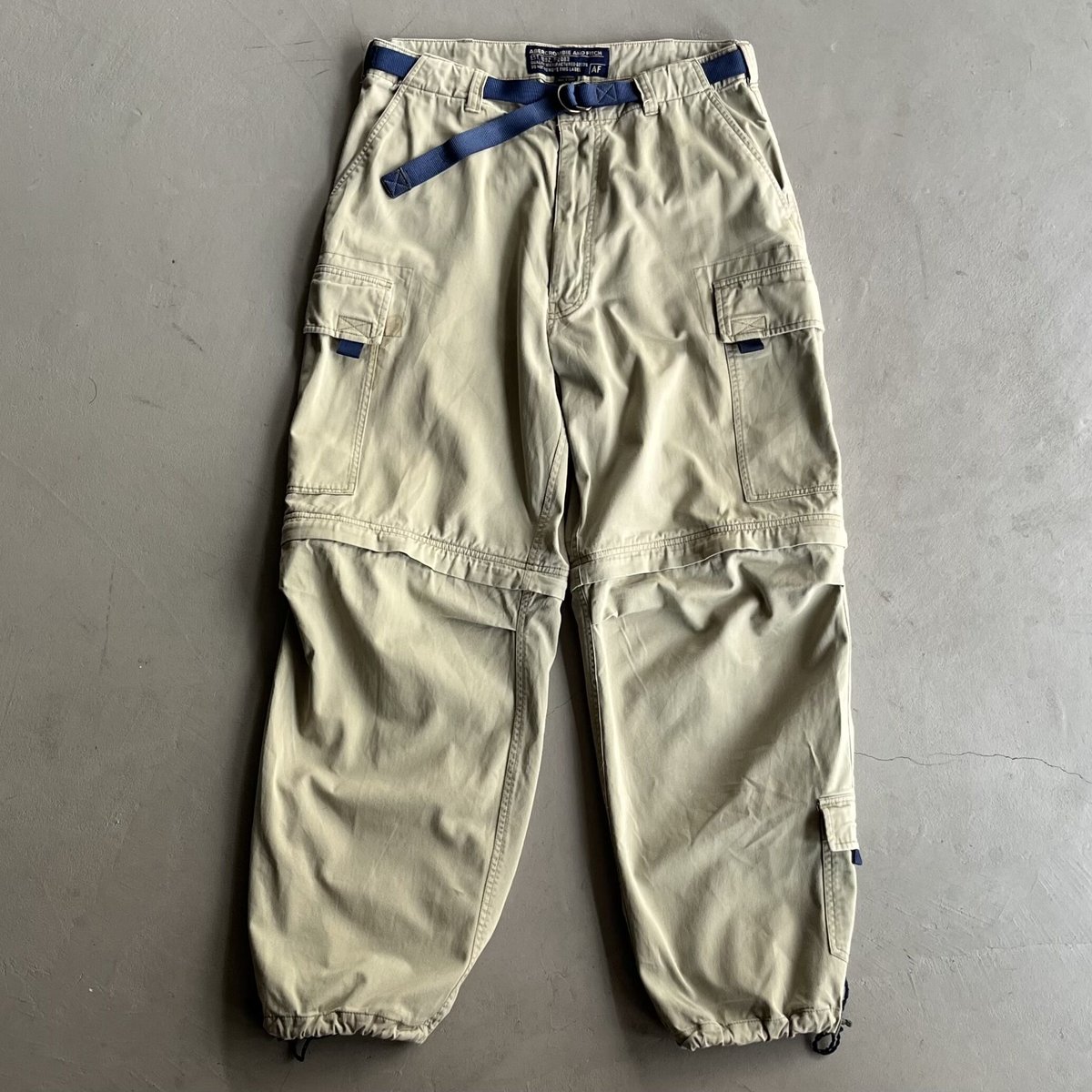 (古着)90〜00s abercrombie&fitch ワイドフレアパンツチノ 古着)90〜00s abercrombie&fitch ワイドフレアパンツチノ