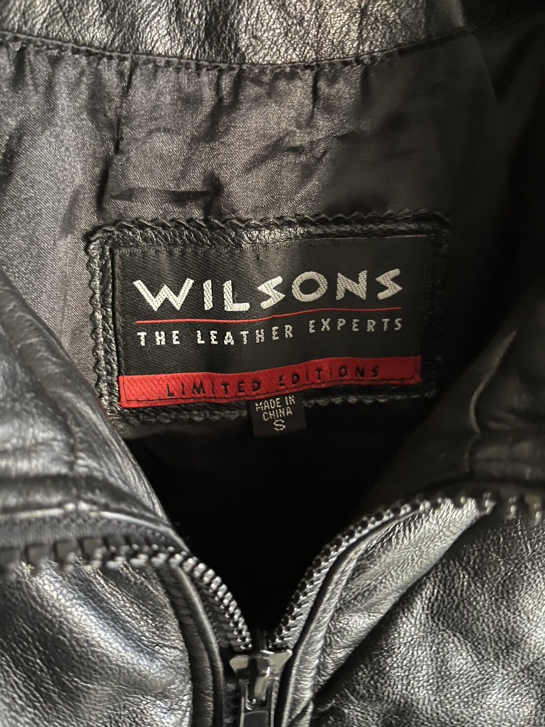 Wilsons Leather レザーダッフルコート ブラック 90s Wilsons Leather レザーダッフルコート ブラック 90s 90s