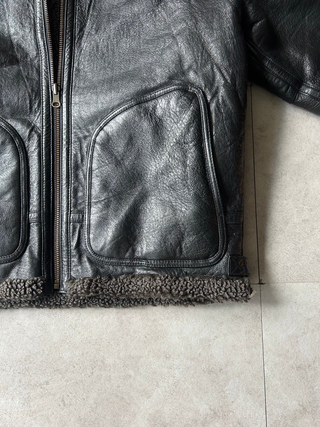 wilsons leather B-3 type flight jacket “reversi