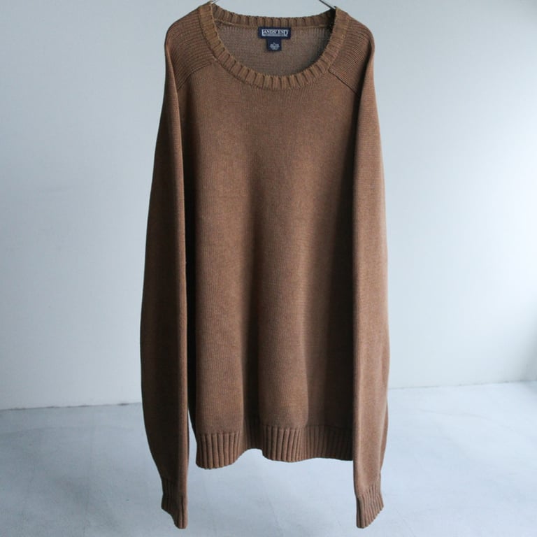 00s Lands' end drifter knit sweater