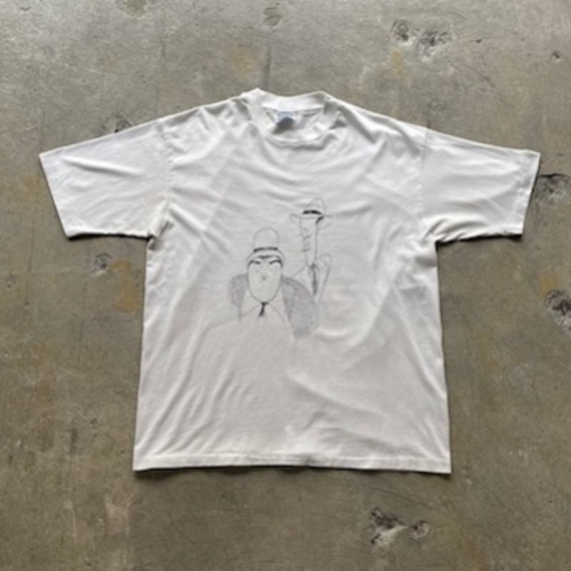 90s Al Hirschfeld “Abbott and Costello” print t