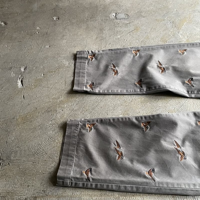 90's~ Polo Ralph Lauren birds pattern chino tro