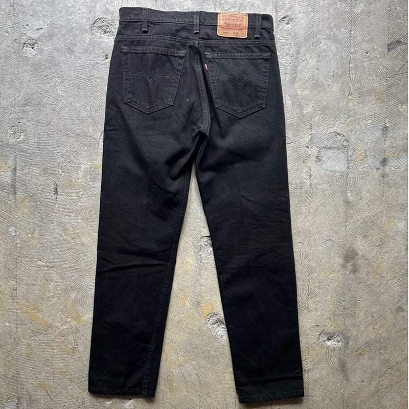 神サイズ 90s Levis 505 ブラック デニム W34 L30 神サイズ 90s Levis 505 ブラック デニム W34 L30 USA製 ~90年代