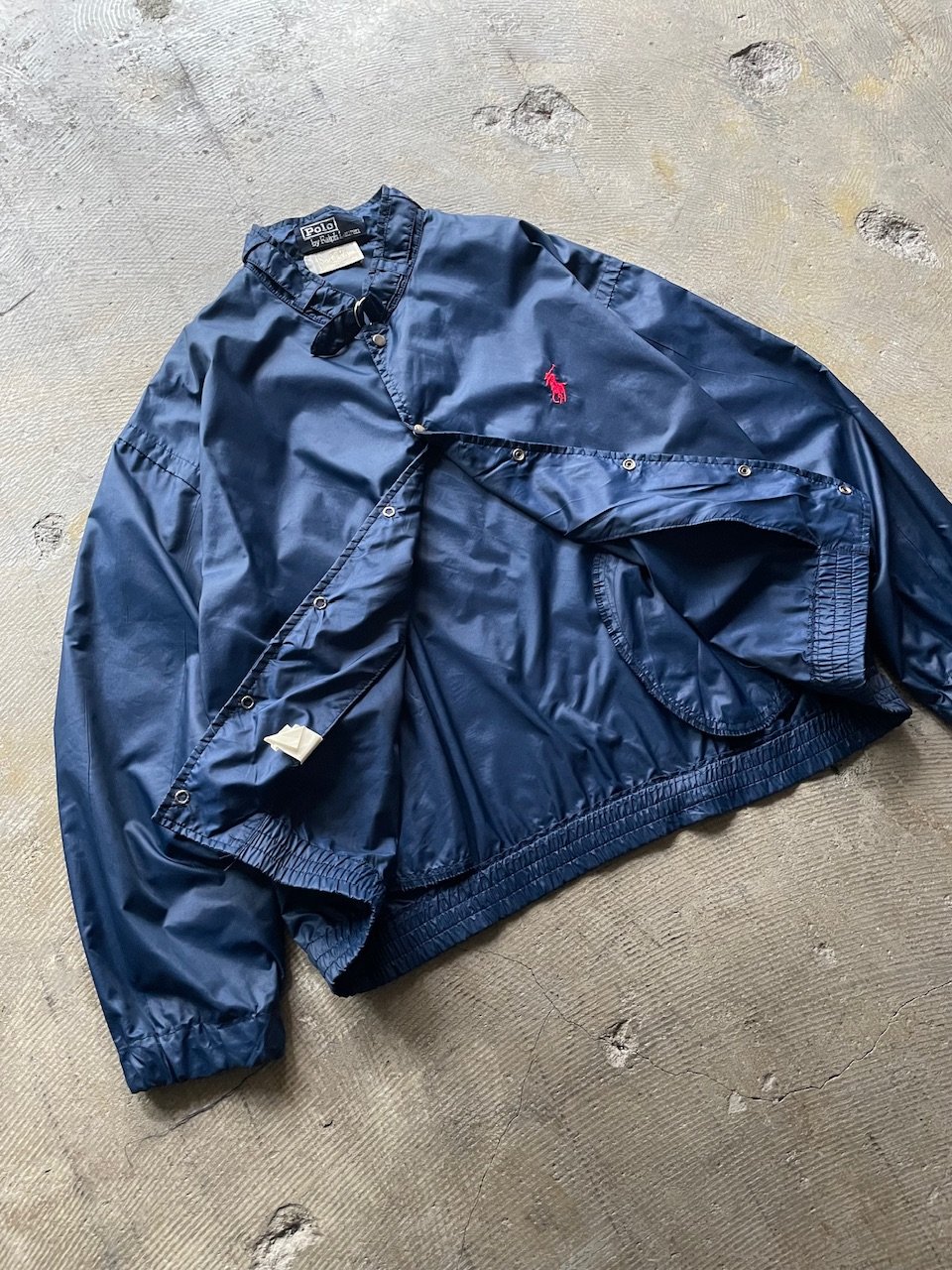 90's Polo Ralph Lauren belt design snap jacket