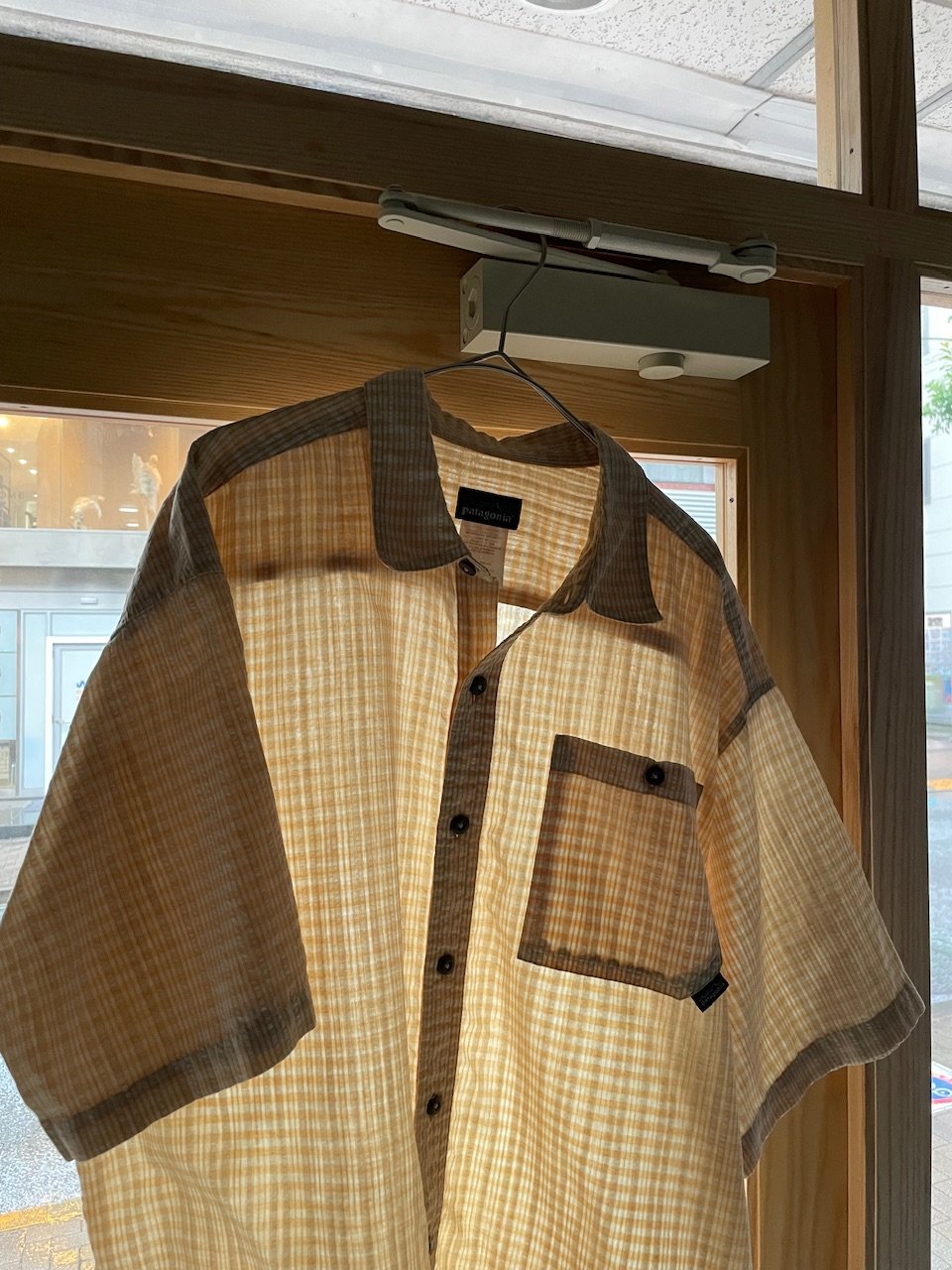 トップス 00'S patagonia Seersucker Check Shirt Patagonia