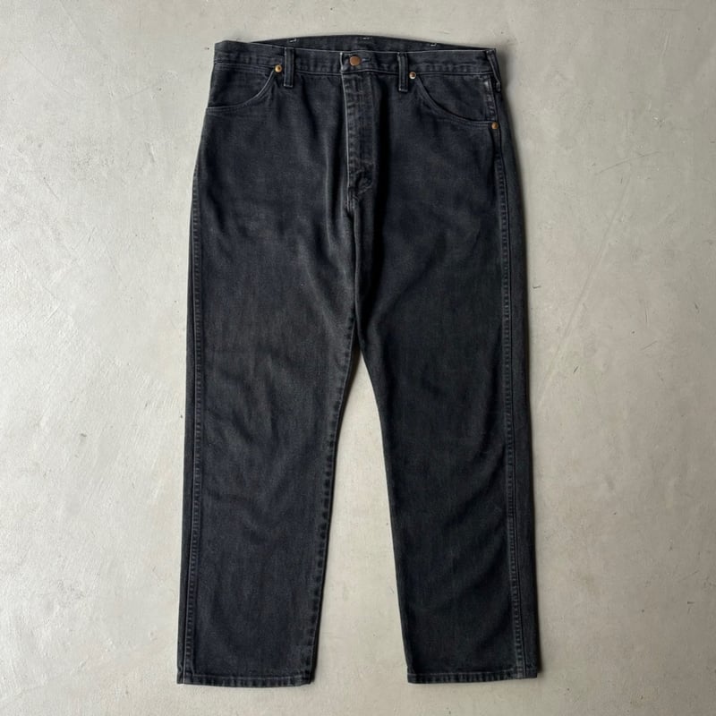 90s Wrangler 13MWZWK Black denim pants ″Made in 90s Wrangler 13MWZWK Black denim pants ″Made in