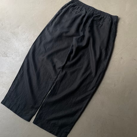 Pusser's west indies black linen wide pants