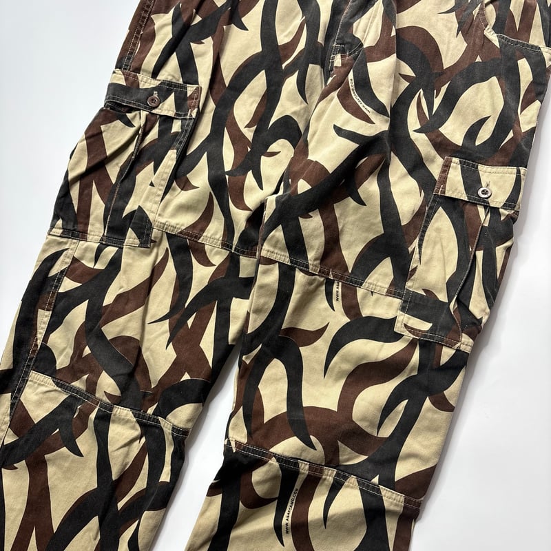 90's ASAT tribal camouflage cargo pants | sui &