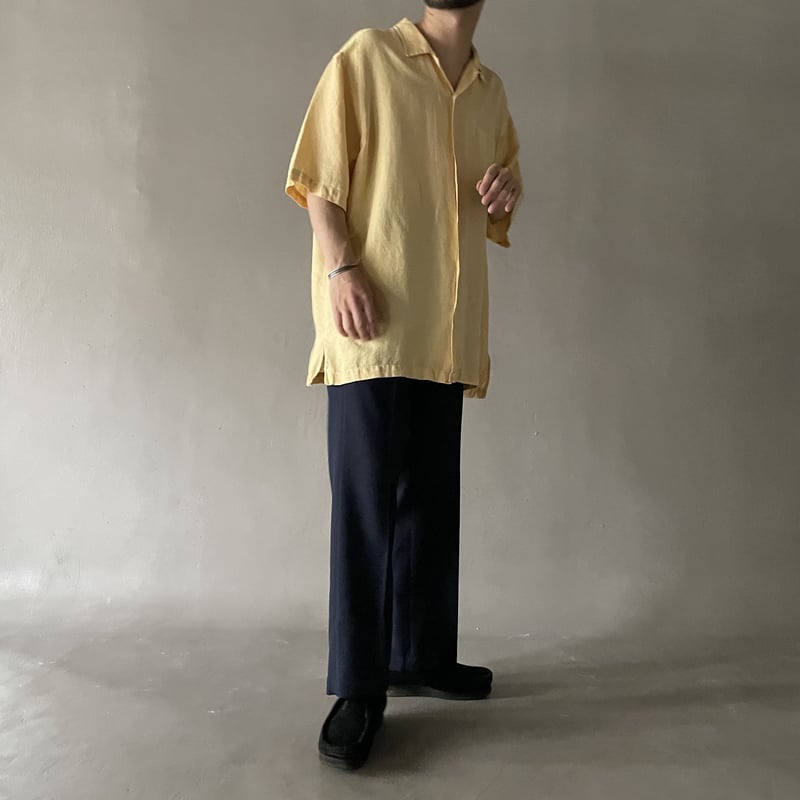 Ralph Lauren caldwell Linen Silk Lサイズ 90s Ralph Lauren 