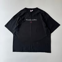 90s NIKE “thanks mike” face print tee