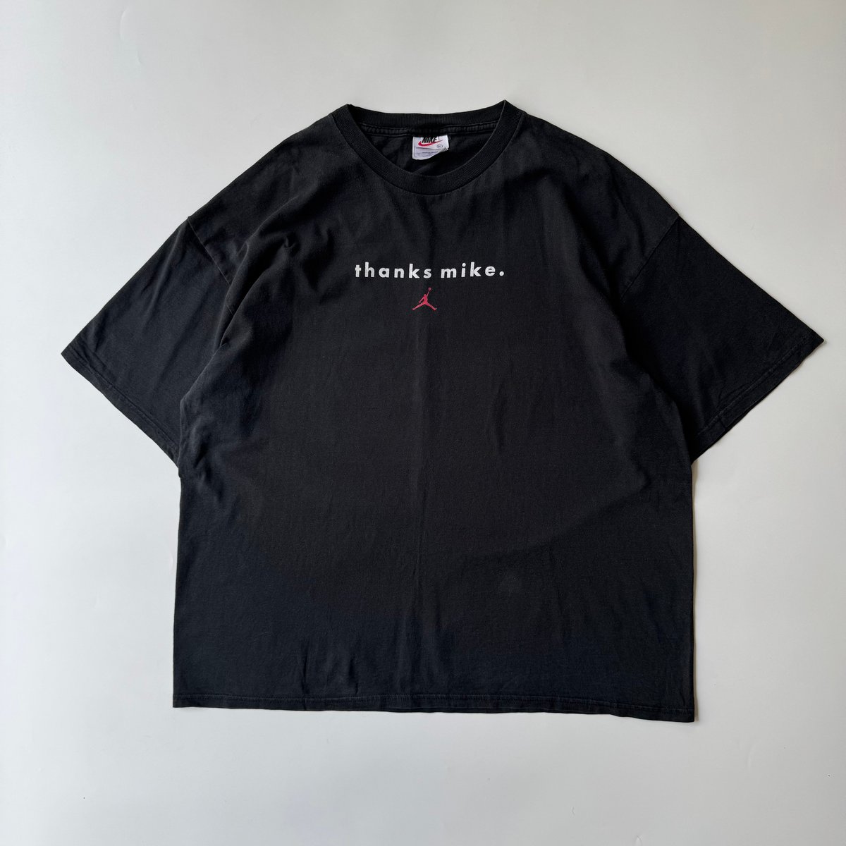 90s NIKE “thanks mike” face print tee | sui & s