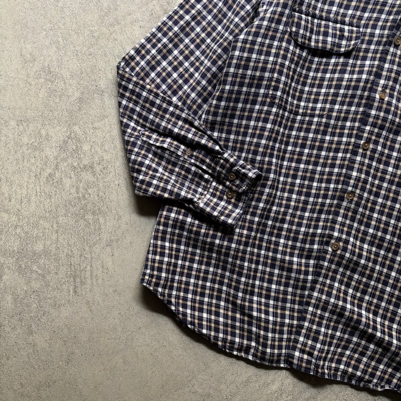 90s Gap plaid L/S shirt | sui & shara