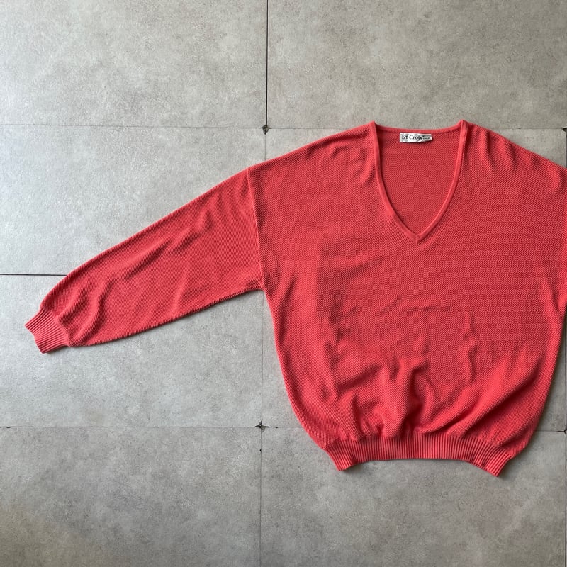 【激レア】st croix セントクロイ　3Dニット　USA品　90s VINTAGE セーター ニット 「ヴィンテージ古着」ST.Croix