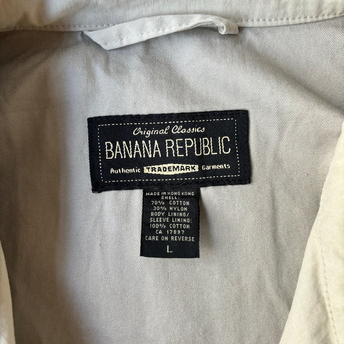 90s Banana republic cotton×nylon jacket | sui &