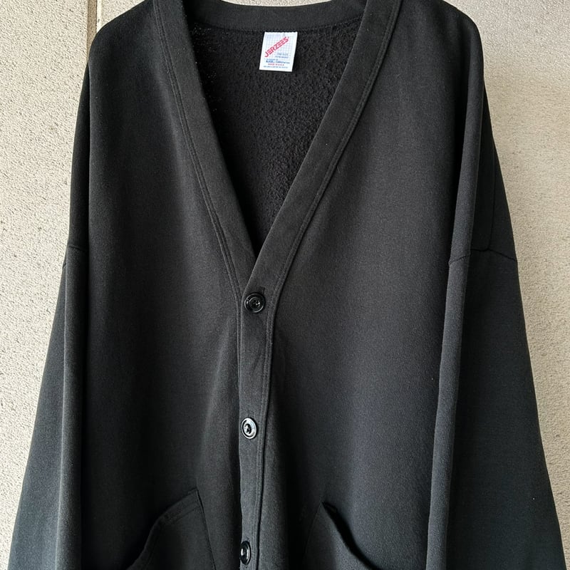 80s Jerzees sweat cardigan | sui & shara