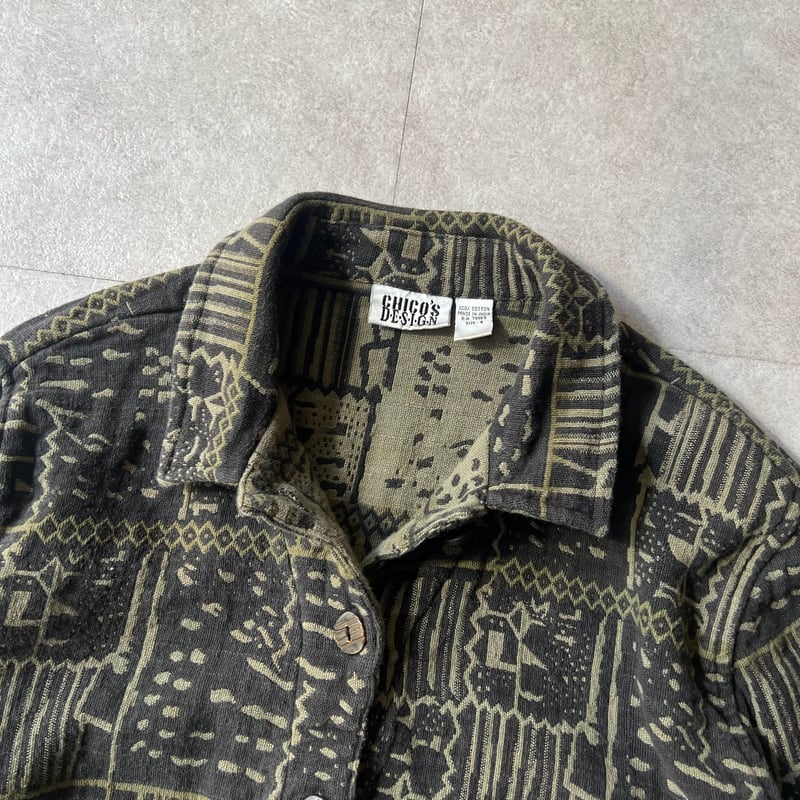 ジャケット・アウター 00s archive design cotton jacket 00s archive design cotton jacket