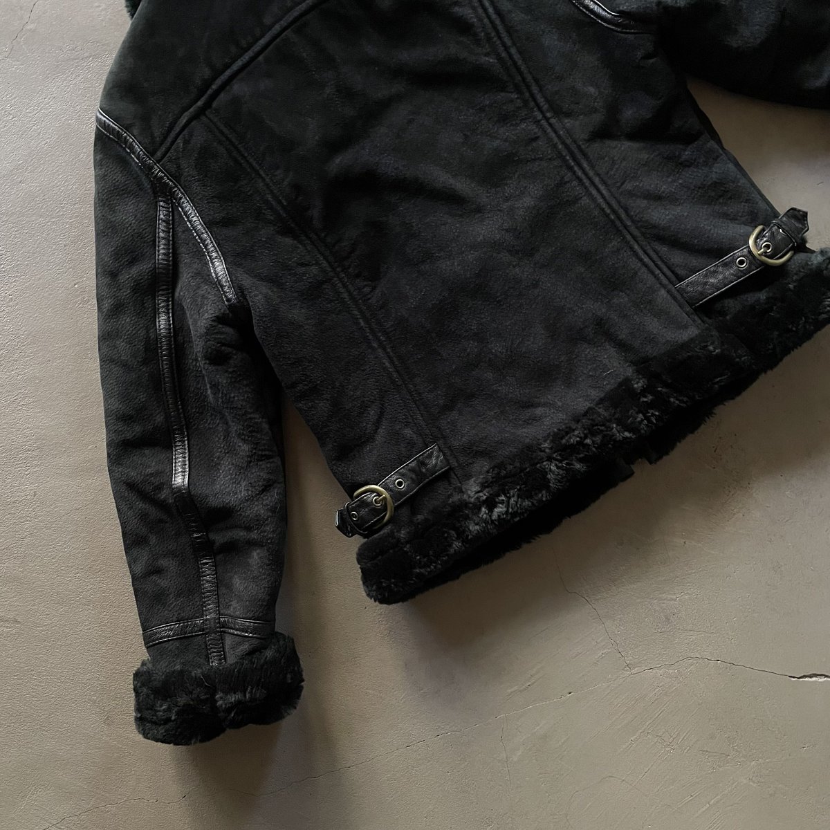 ジャケット・アウター 90s B-3 mouton leather flight jacket y2k 90s B-3 mouton leather flight jacket y2k - メルカリ
