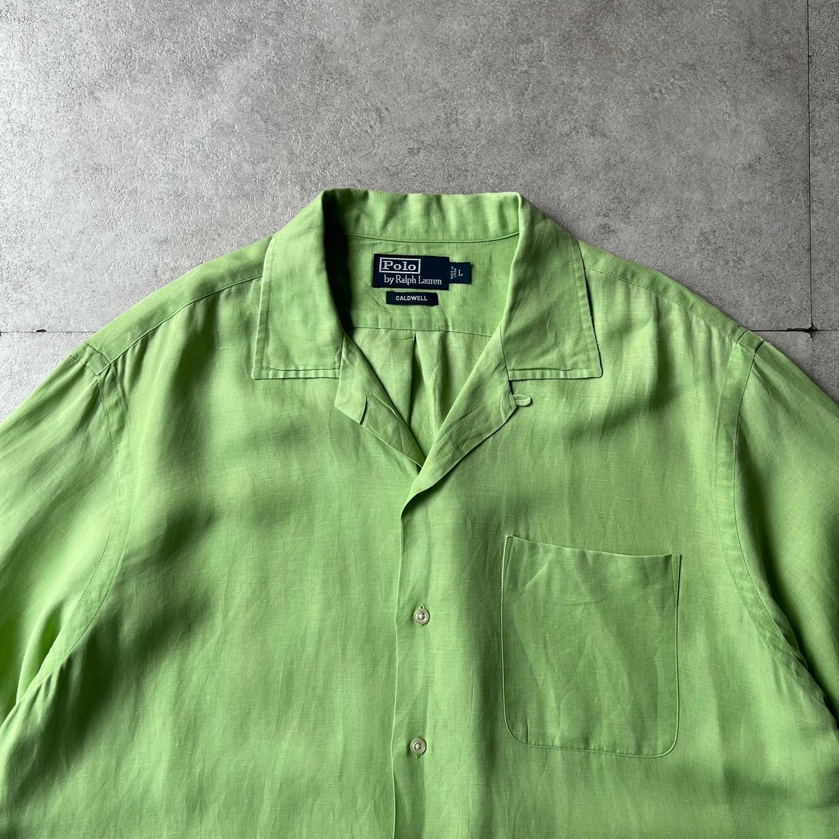 トップス Ralph Lauren ''caldwell'' linen silk POST JUNK / 90's POLO RALPH LAUREN / CALDWELL Silk / Linen