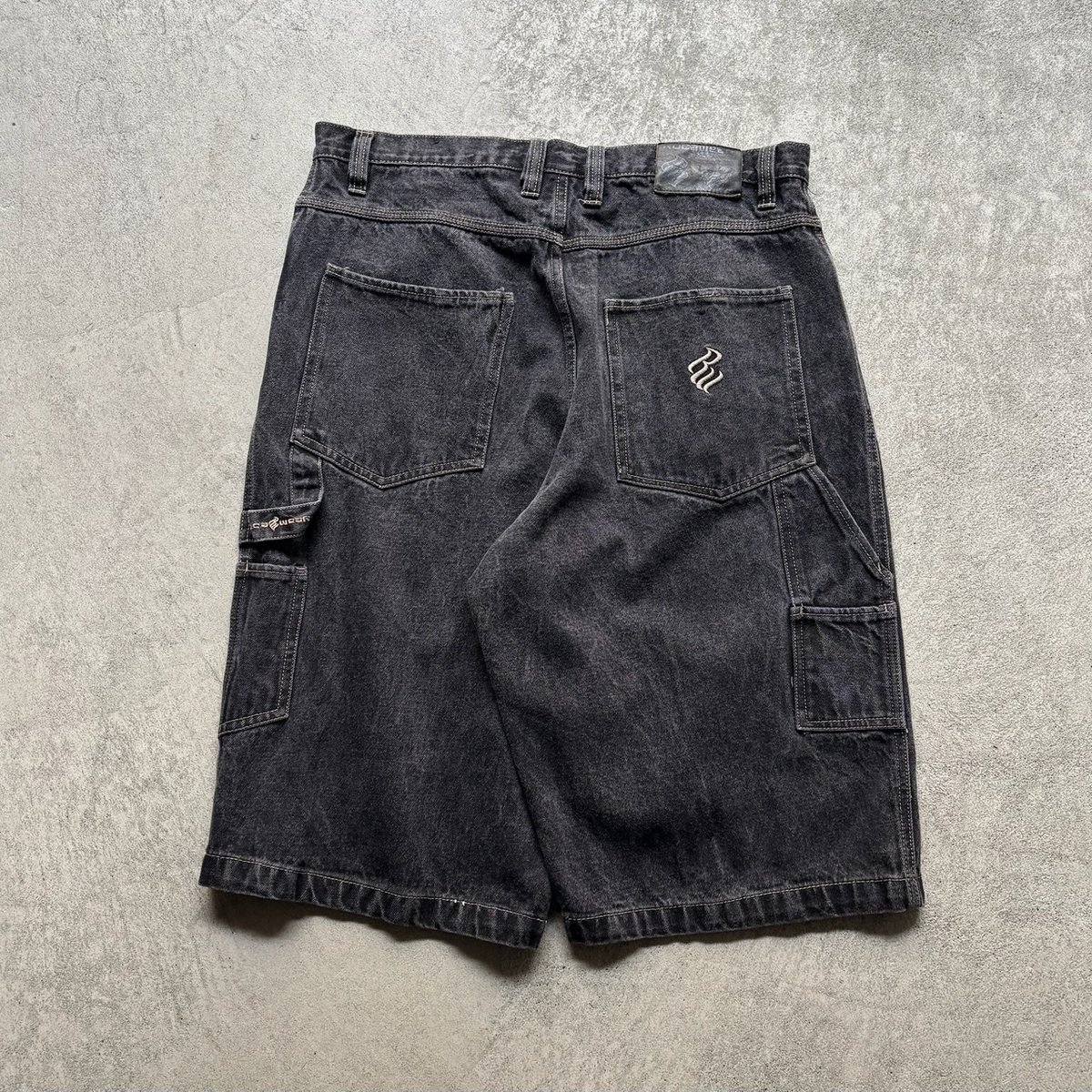 ROCA WEAR denim painter shorts“black” | sui & s