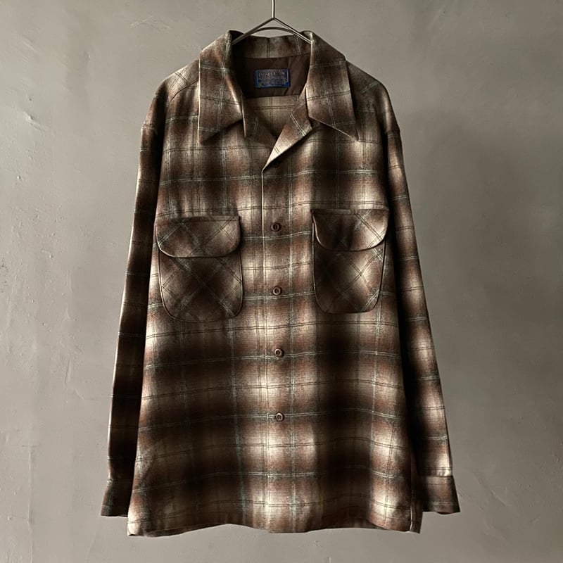 70s〜 Pendleton ombre board shirt | sui & shara