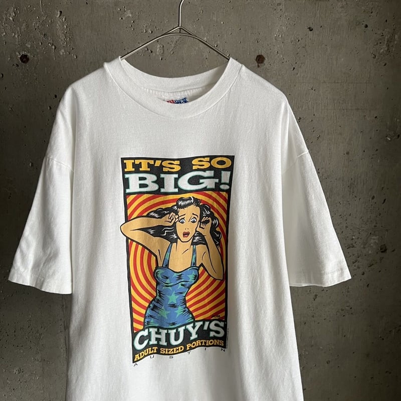 Hanes◇Vintage/80s〜/USA製/アメコミ/Tシャツ/XL/ホワイト// アメコミ