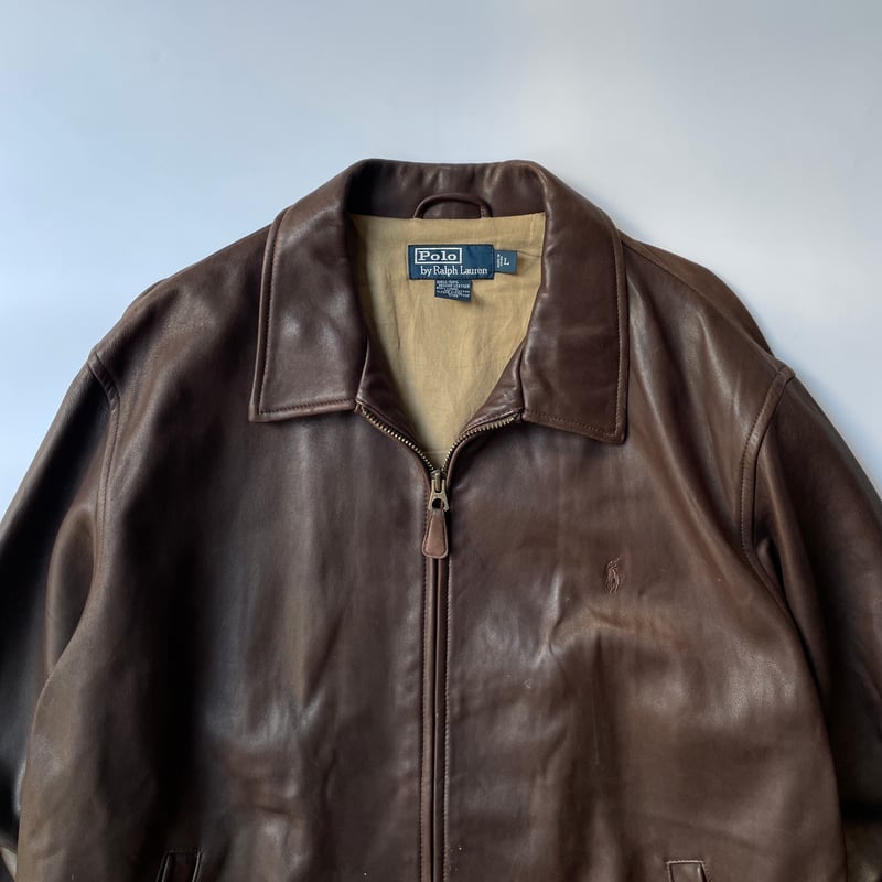 90s Ralph Lauren lamb leather swing-top | sui &