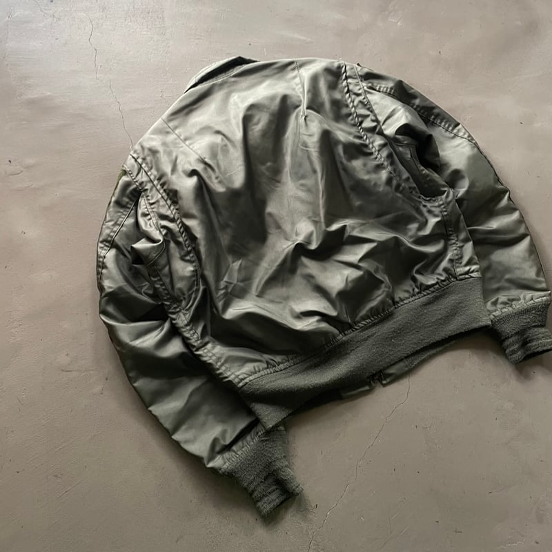 ジャケット・アウター 1980's CWU-36P Flight Jacket CWU-36/P Flight Jacket | Green Military Bomber Shell Jacket