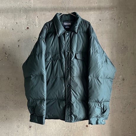 90's Land's End down shirt jacket