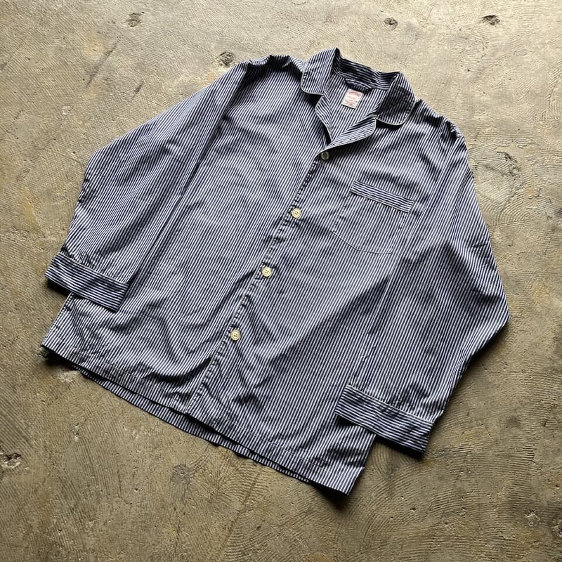 ［レア］70s 80s Brooks Brothers スリーピングシャツ 織柄 m36380208078_1.jpg?1729642175