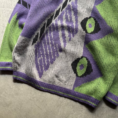 T&C surf designs hawaii half zip design knit