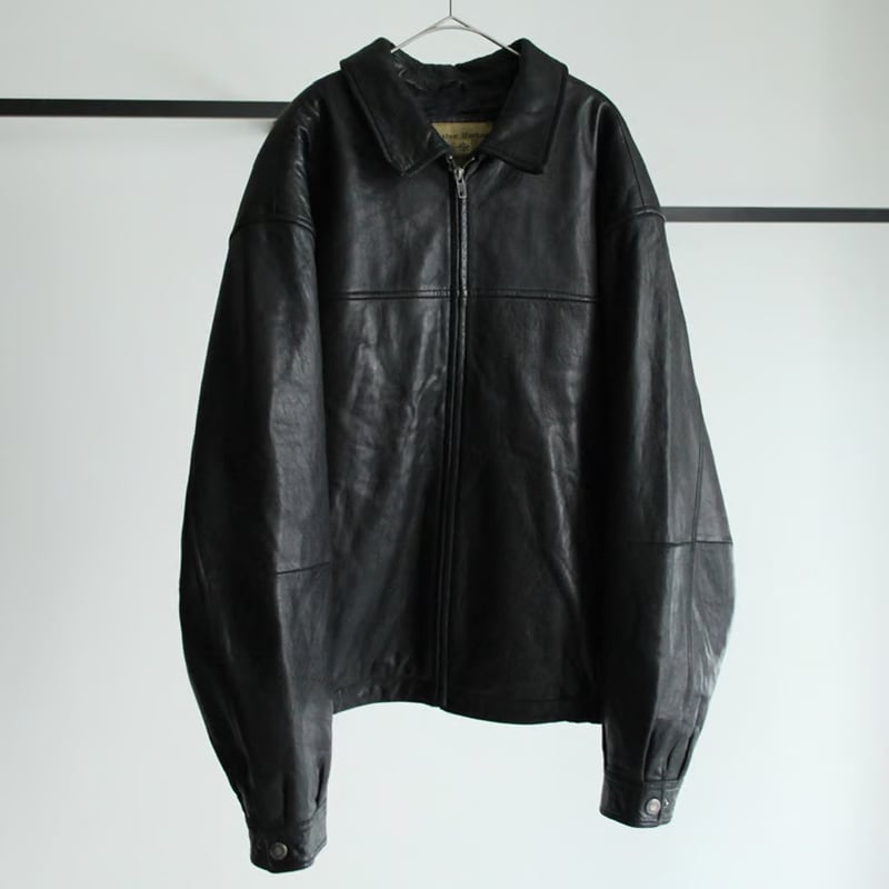 90s Leather zip up jacket | sui & shara 90s Leather zip up jacket | sui & shara