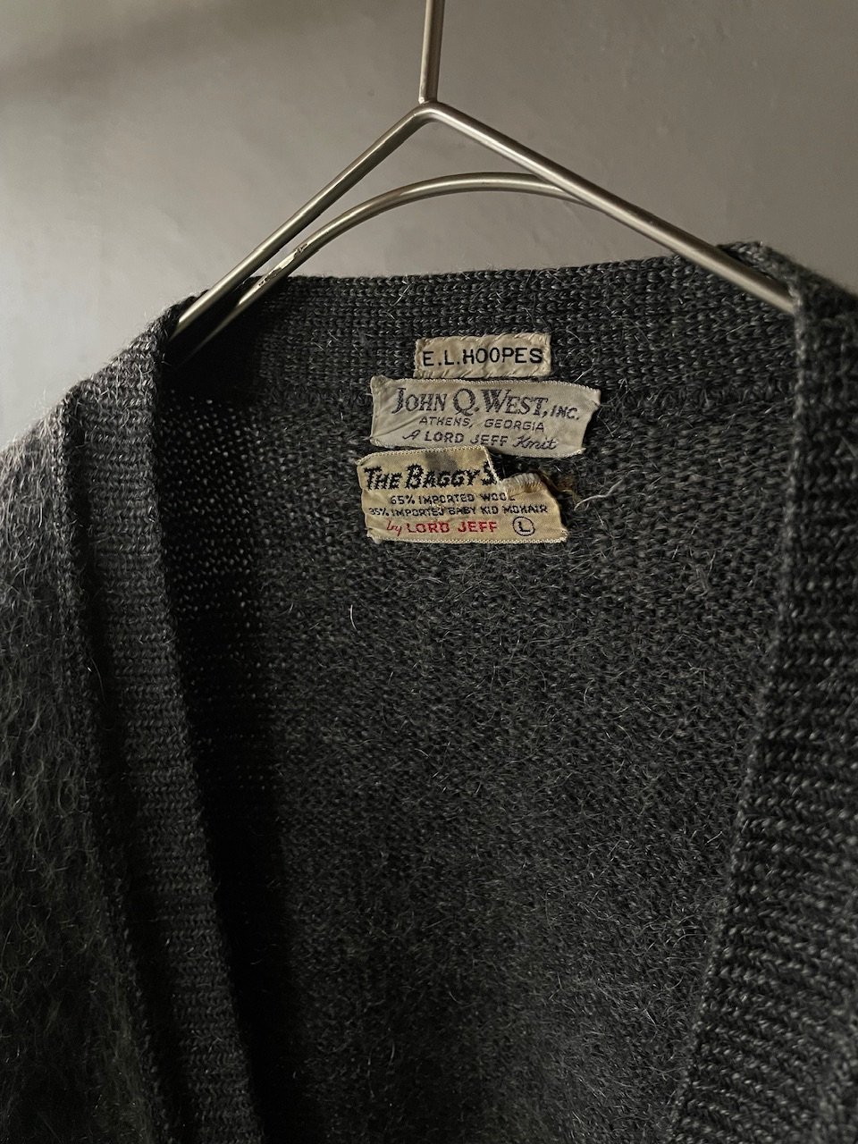 60s Lord jeff mohair knit cardigan | sui & shara