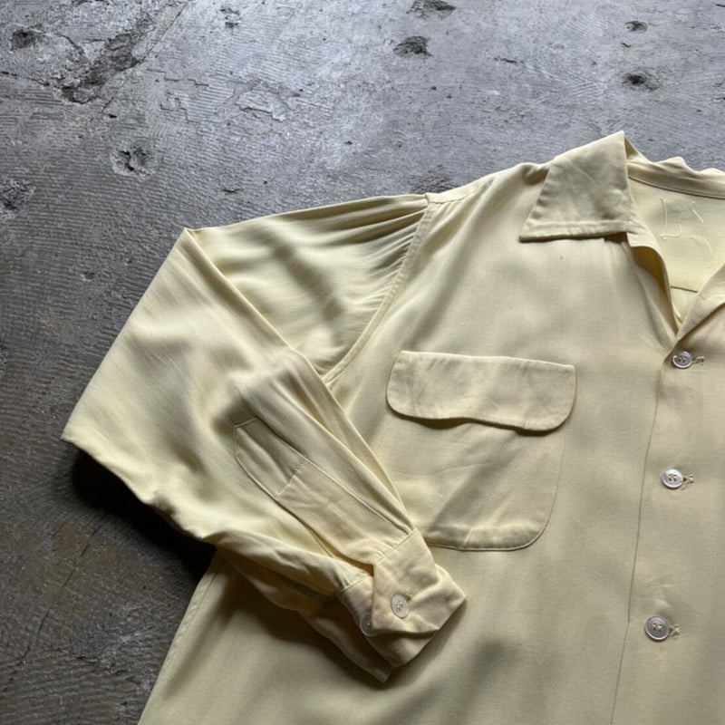 トップス 40s vintage cotton rayon shirt トップス 40s vintage cotton rayon shirt vintage 1940s 50s