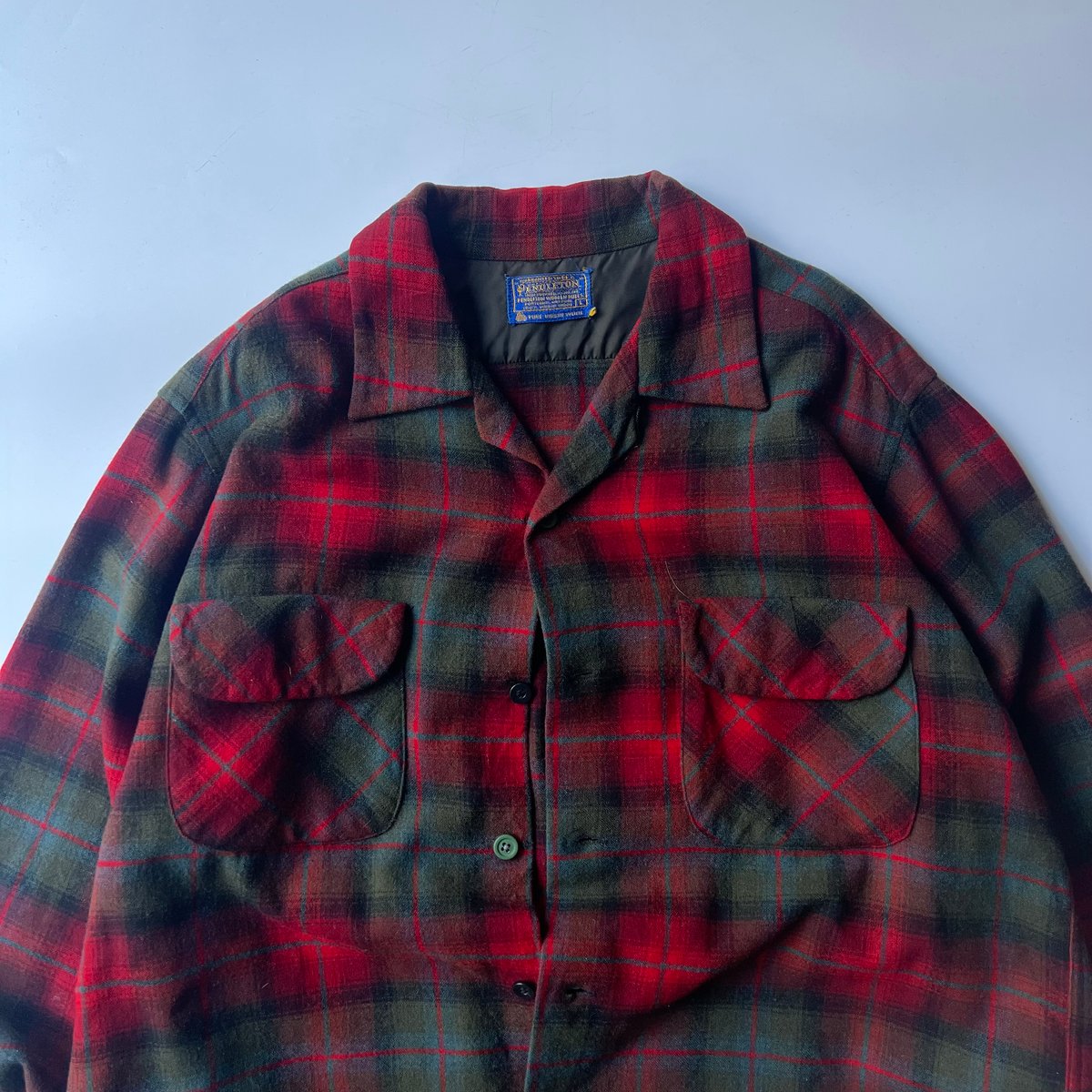 60s~ Pendleton plaid board shirt | sui & shara