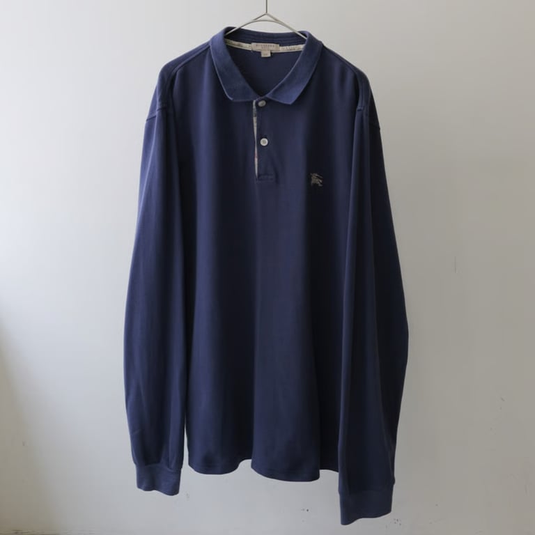 Burberry L/S polo shirt｜バーバリー