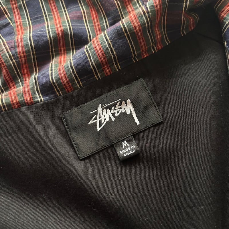 Stussy plaid cotton anorak | sui & shara