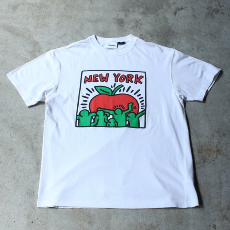 00s Keith Haring art print T-shirt | sui & shara