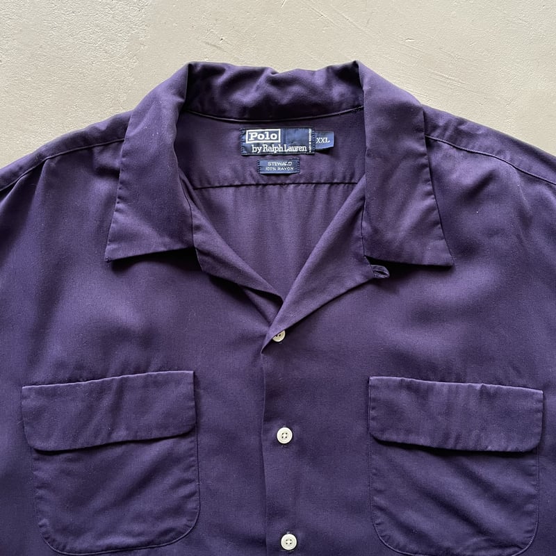 90s Ralph laupen open collar rayon shirt ″Stewa 90s Ralph laupen open collar rayon shirt ″Stewa
