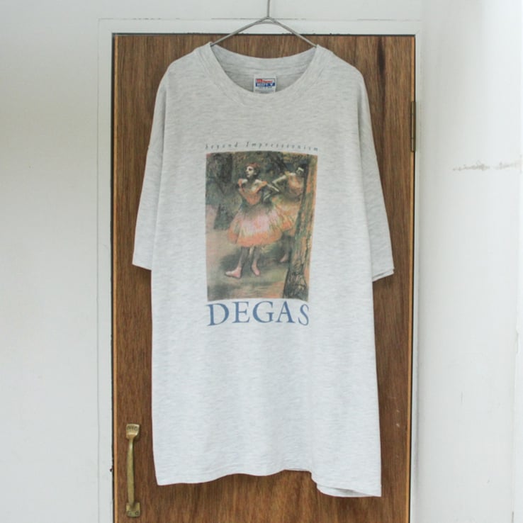 90s Edgar Degas dancers art print T-shirt | sui