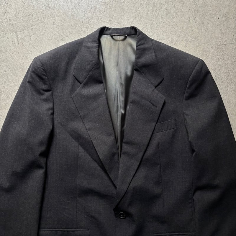 90s Christian Dior シングルセットアップスーツ 茶色/JW96 90s Christian Dior シングルセットアップスーツ 茶色/JW96