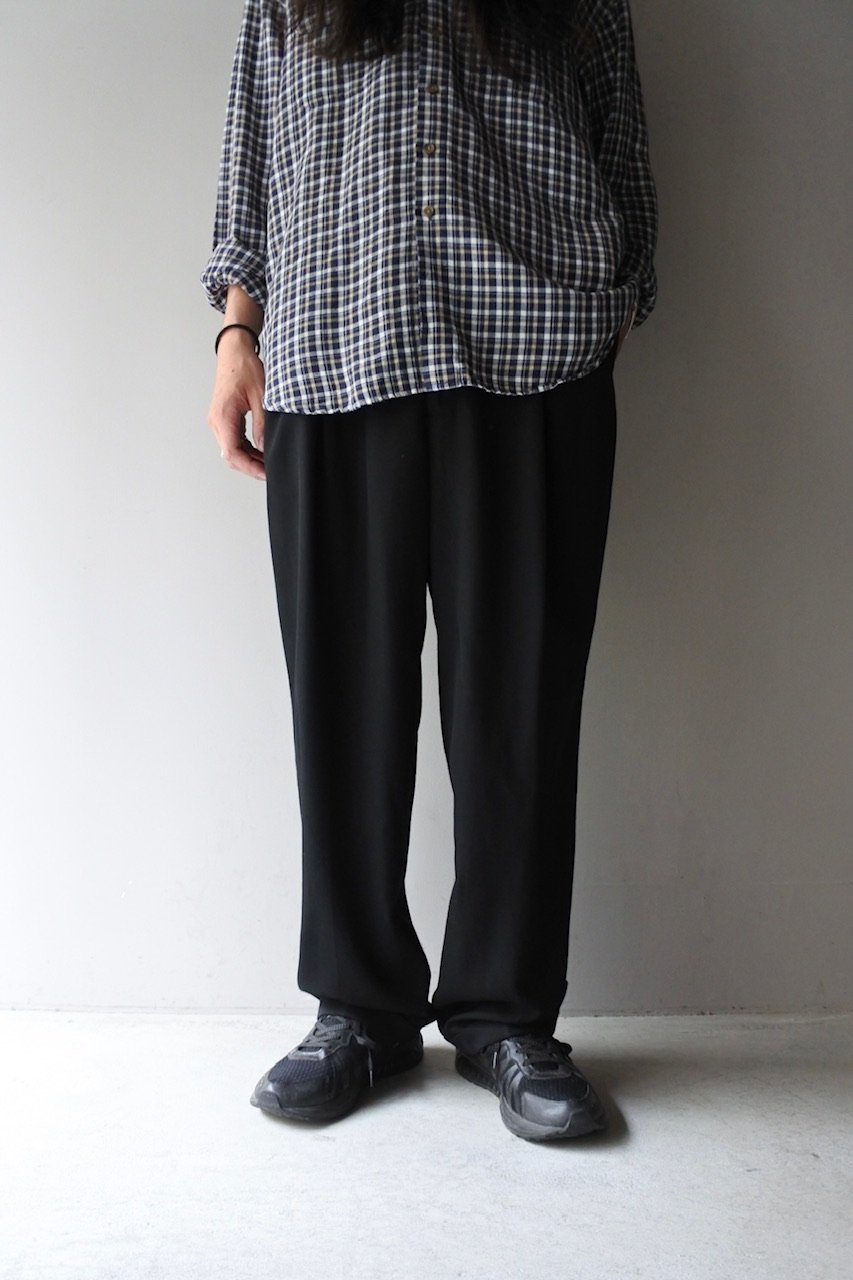 90s MONSIEUR by GIVENCHY wool gabardine 3tuck