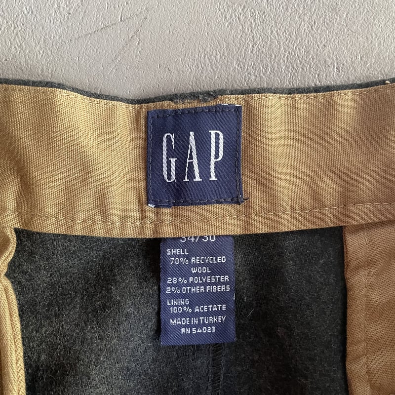 パンツ old gap wool slacks 90s 90s Gap wool slacks | sui & shara